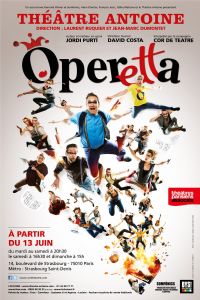 Spectacle Operetta. Du 9 juillet au 1er septembre 2013 à Paris10. Paris. 